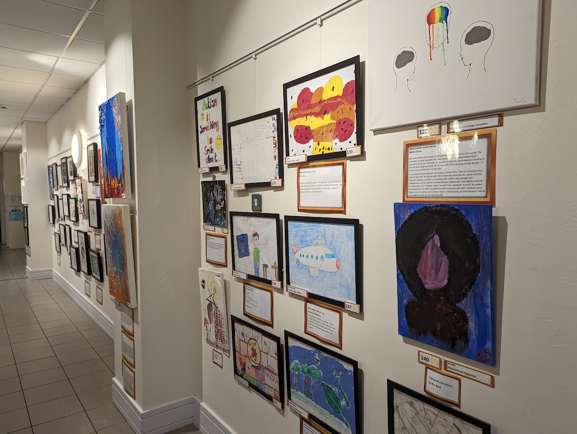 Education Authority Autism Advisory and Intervention Service Art Exhibition
