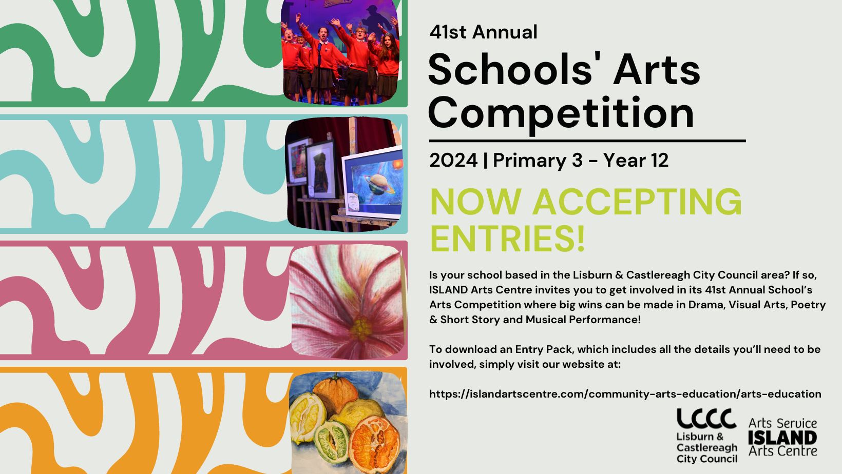 4 days left until the Schools’ Arts Competition 2024 Deadline!
